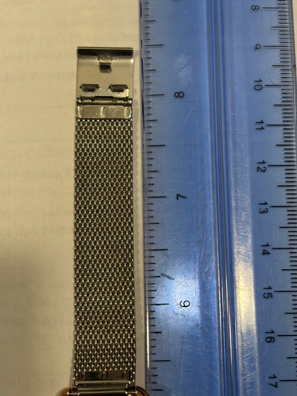 NWT Coach Rose Gold and Silver Mesh Bracelet Watch - Picture 4 of 5